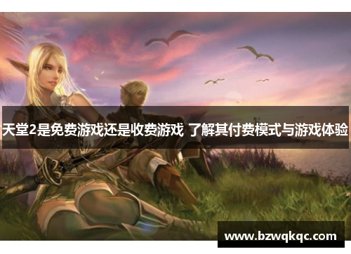 天堂2是免费游戏还是收费游戏 了解其付费模式与游戏体验